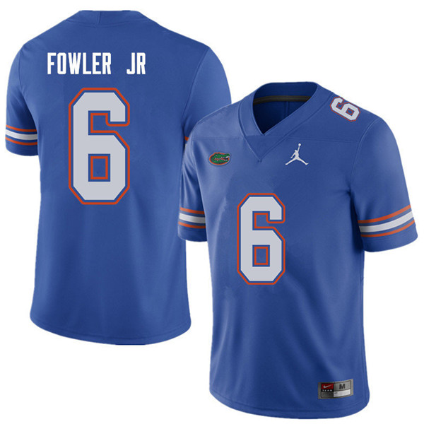 Jordan Brand Men #6 Dante Fowler Jr. Florida Gators College Football Jerseys Sale-Royal